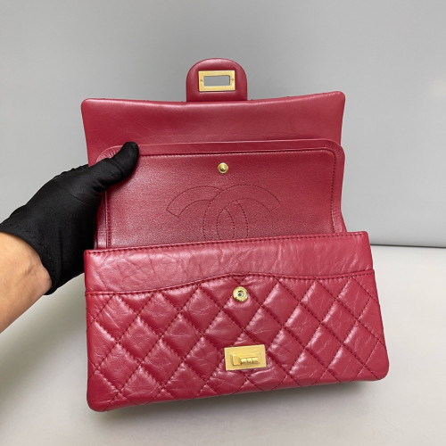 Chanel Quilted 2.55 225 Reissue Double Flap Calfskin Red