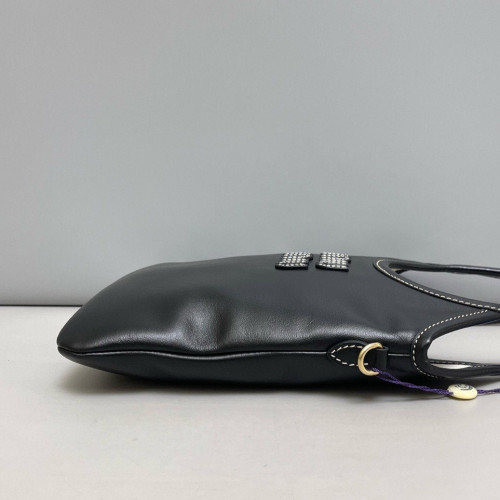 Miu Miu Ivy Mini Smooth Calfskin Black