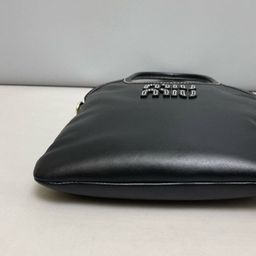Miu Miu Ivy Mini Smooth Calfskin Black