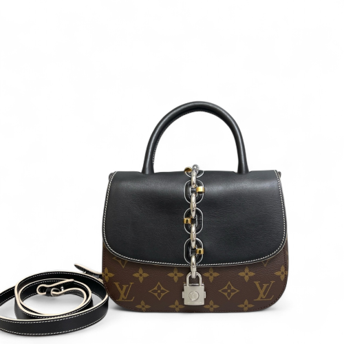 Louis Vuitton Chain It PM Monogram Black Brown