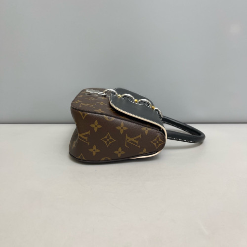 Louis Vuitton Chain It PM Monogram Black Brown