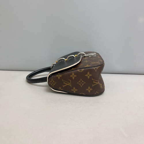 Louis Vuitton Chain It PM Monogram Black Brown