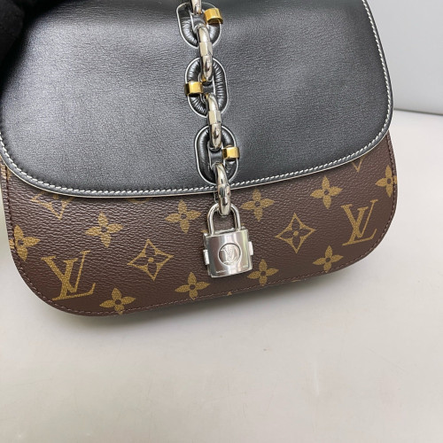 Louis Vuitton Chain It PM Monogram Black Brown