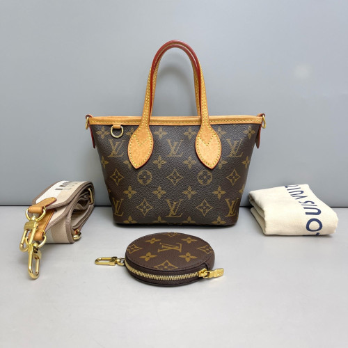 Louis Vuitton Neverfull BB Monogram Brown Louis Vuitton Neverfull BB Monogram Brown
