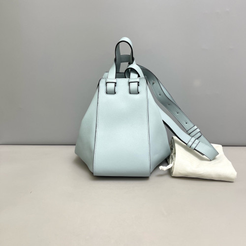Loewe Small Hammock Calfskin Light Blue