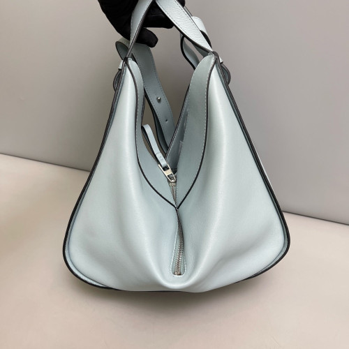 Loewe Small Hammock Calfskin Light Blue