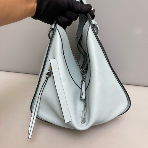 Loewe Small Hammock Calfskin Light Blue