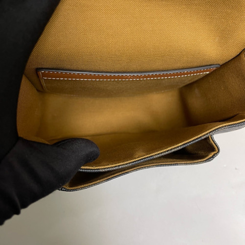 Celine Medium Folco Bag Triomphe Tan Brown Black