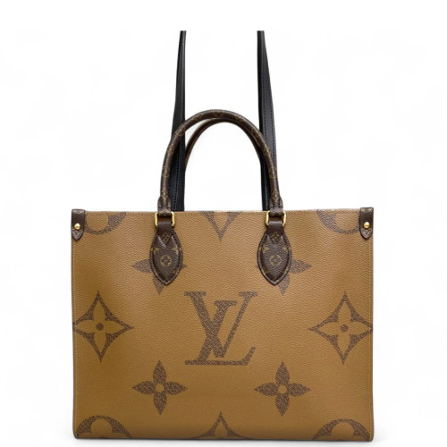 Louis Vuitton Onthego MM Reverse Monogram Giant Brown