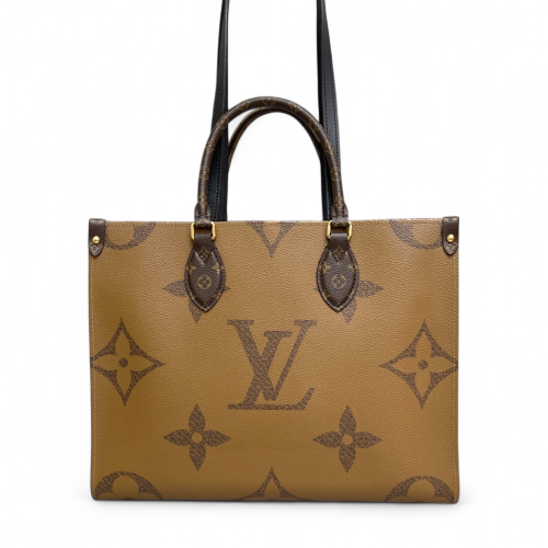 Louis Vuitton Onthego MM Reverse Monogram Giant Brown