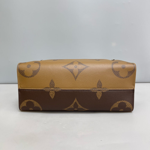 Louis Vuitton Onthego MM Reverse Monogram Giant Brown
