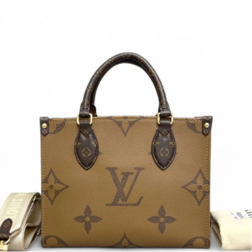 Louis Vuitton Onthego PM Reverse Monogram Giant Brown