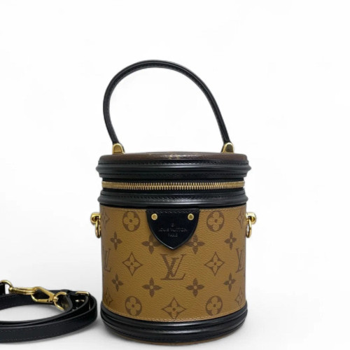Louis Vuitton Cannes Reverse Monogram Brown Black