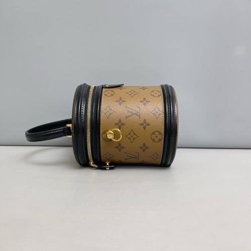 Louis Vuitton Cannes Reverse Monogram Brown Black