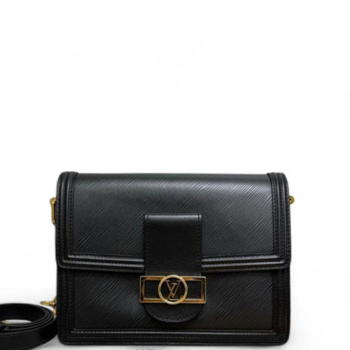 Louis Vuitton Dauphine MM Epi Black