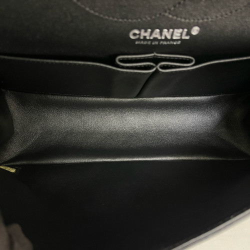 Chanel Chevron Quilted 2.55 226 Reissue Double Flap Calfskin Black