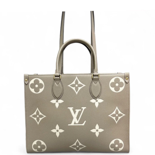 Louis Vuitton Onthego MM Monogram Empreinte Giant Grey