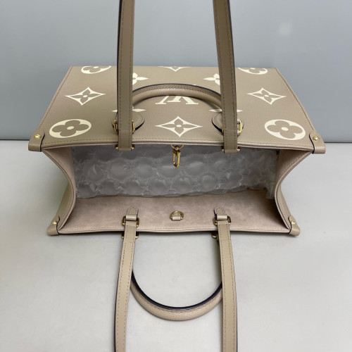 Louis Vuitton Onthego MM Monogram Empreinte Giant Grey