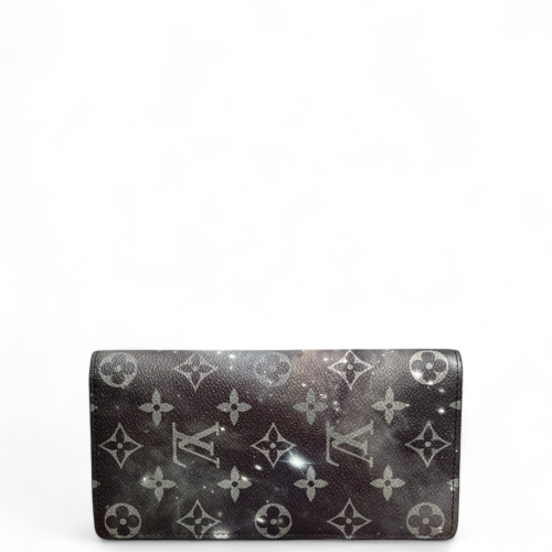 Louis Vuitton Brazza Wallet Monogram Black Grey Louis Vuitton Brazza Wallet Monogram Black Grey