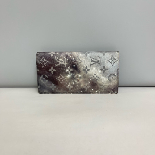 Louis Vuitton Brazza Wallet Monogram Black Grey Louis Vuitton Brazza Wallet Monogram Black Grey
