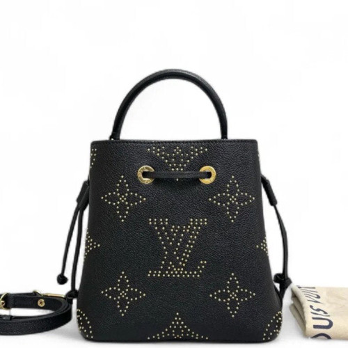 Louis Vuitton Studded Neonoe BB Calfskin Black Louis Vuitton Studded Neonoe BB Calfskin Black