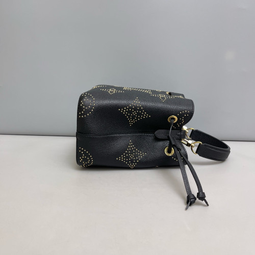Louis Vuitton Studded Neonoe BB Calfskin Black Louis Vuitton Studded Neonoe BB Calfskin Black