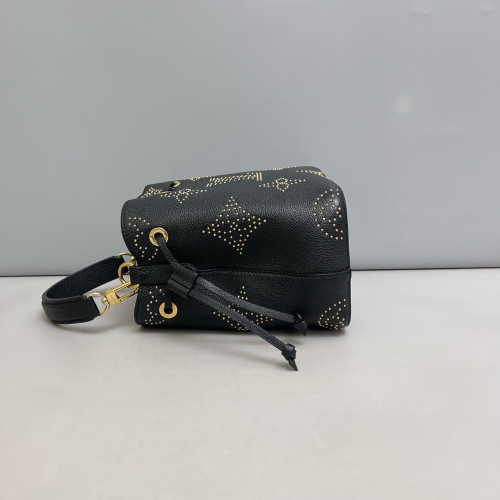 Louis Vuitton Studded Neonoe BB Calfskin Black Louis Vuitton Studded Neonoe BB Calfskin Black