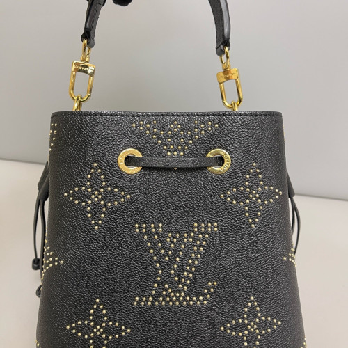 Louis Vuitton Studded Neonoe BB Calfskin Black Louis Vuitton Studded Neonoe BB Calfskin Black