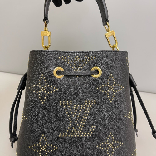Louis Vuitton Studded Neonoe BB Calfskin Black Louis Vuitton Studded Neonoe BB Calfskin Black