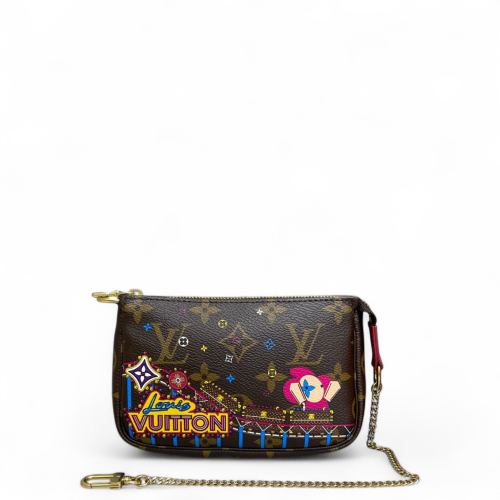 Louis Vuitton Pochette Mini Accessories Monogram Brown Louis Vuitton Pochette Mini Accessories Monogram Brown
