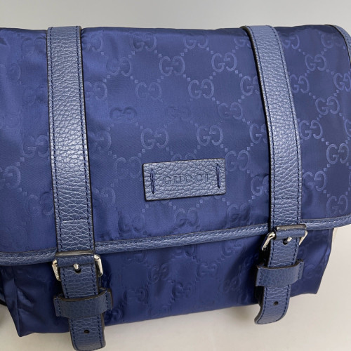 Gucci Messenger Nylon Blue Gucci Messenger Nylon Blue
