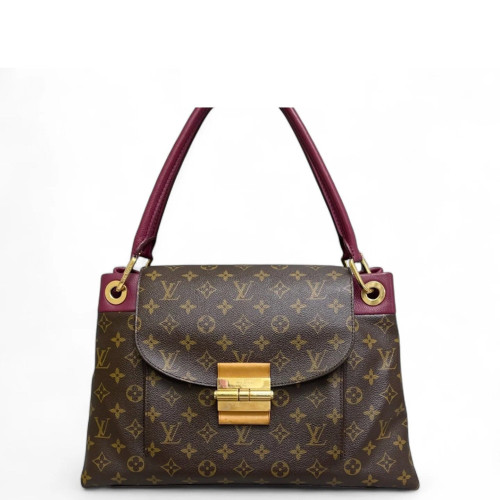 Louis Vuitton Olympe Monogram Burgundy Brown