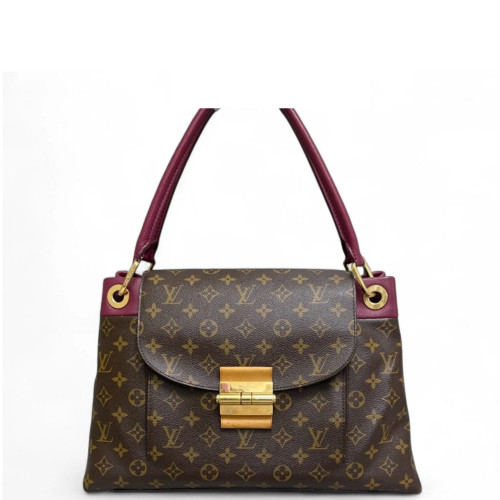 Louis Vuitton Olympe Monogram Burgundy Brown