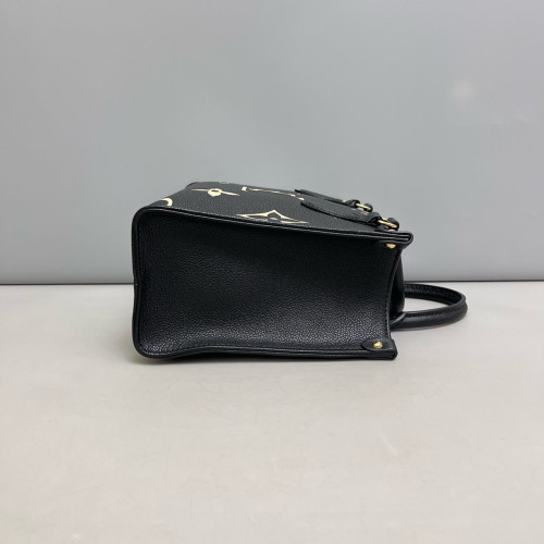 Louis Vuitton Onthego PM Monogram Empreinte Giant Black White Louis Vuitton Onthego PM Monogram Empreinte Giant Black White