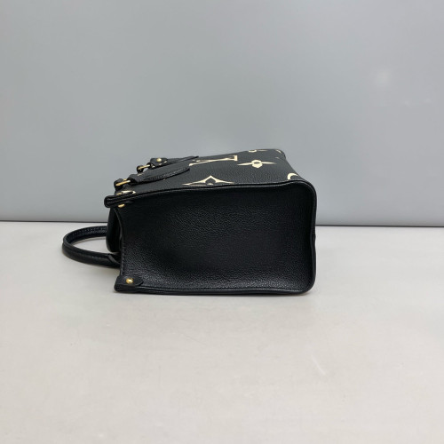 Louis Vuitton Onthego PM Monogram Empreinte Giant Black White Louis Vuitton Onthego PM Monogram Empreinte Giant Black White