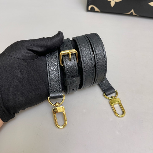 Louis Vuitton Onthego PM Monogram Empreinte Giant Black White Louis Vuitton Onthego PM Monogram Empreinte Giant Black White