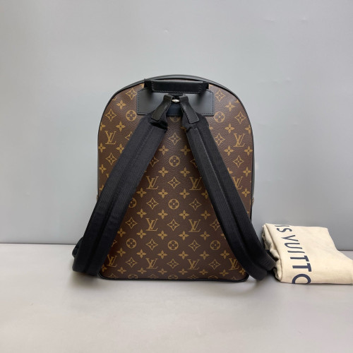 Louis Vuitton Josh Backpack Monogram Brown Black