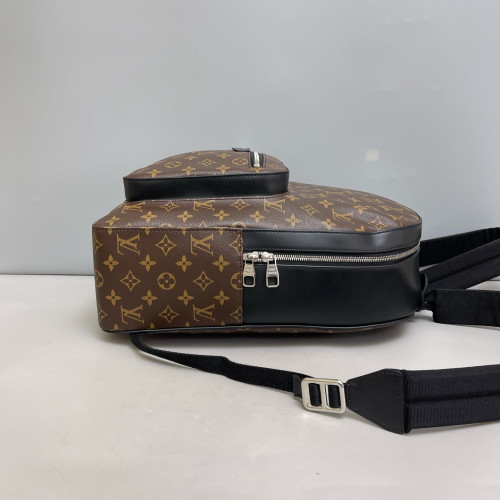 Louis Vuitton Josh Backpack Monogram Brown Black