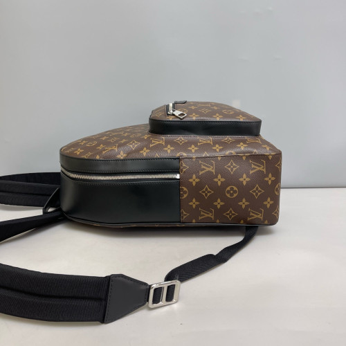 Louis Vuitton Josh Backpack Monogram Brown Black