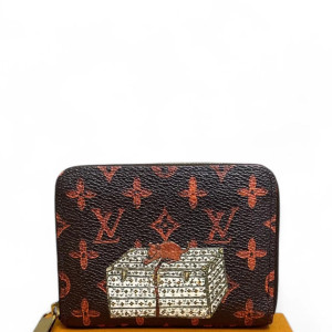 Louis Vuitton Zippy Coin Purse Monogram Brown