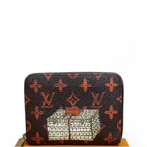 Louis Vuitton Zippy Coin Purse Monogram Brown