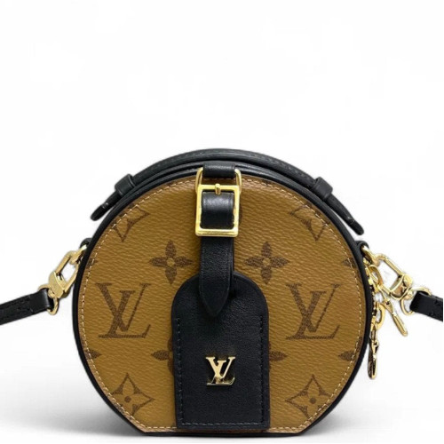 Louis Vuitton Mini Boite Chapeau Monogram Brown Black