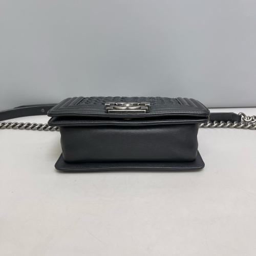 Chanel Small Boy Flap Calfskin Black