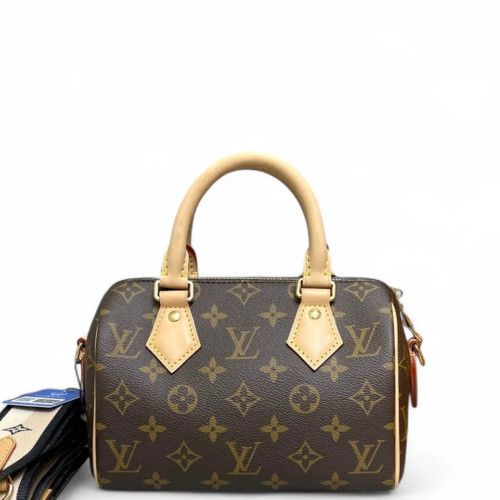 Louis Vuitton Speedy Bandouliere 20 Monogram Brown
