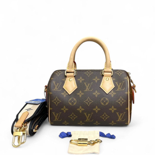 Louis Vuitton Speedy Bandouliere 20 Monogram Brown