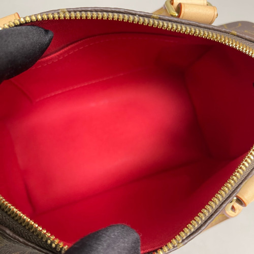 Louis Vuitton Speedy Bandouliere 20 Monogram Brown