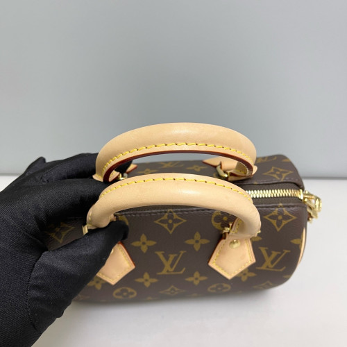 Louis Vuitton Speedy Bandouliere 20 Monogram Brown