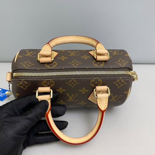 Louis Vuitton Speedy Bandouliere 20 Monogram Brown