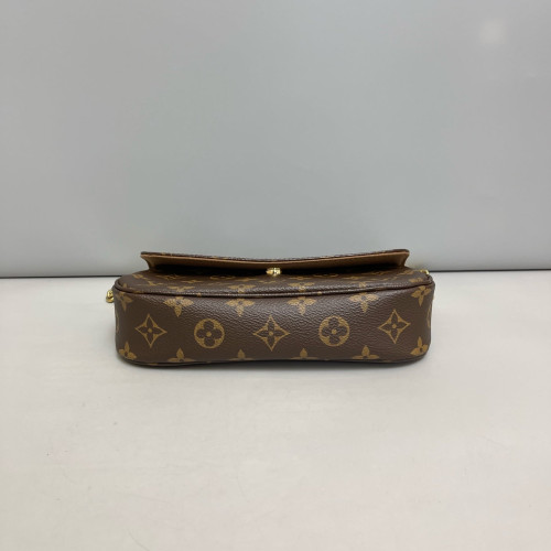 Louis Vuitton Ivy Wallet On Chain Monogram Brown