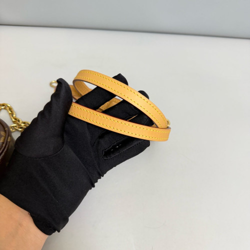 Louis Vuitton Ivy Wallet On Chain Monogram Brown